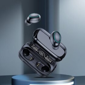 M10 True Wireless Bluetooth 5.1 Earbuds – HiFi Stereo Sound, Touch Control, Noise Reduction, with LED Display & Charging Case"