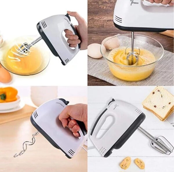 Scarlett 7-Speed Hand Mixer – Multifunctional Mini Electric Food Blender & Egg Beater for Baking, Dough, Cream, and Cake Mixing - Image 8