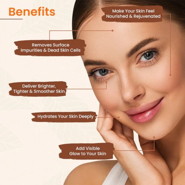 Becute Skin Polish Set – Dust-Free Bleach Powder & Volume 20 Facial Blonde Activator (200ml + 100gm) | Professional Skin Brightening & Exfoliation Kit - Image 4