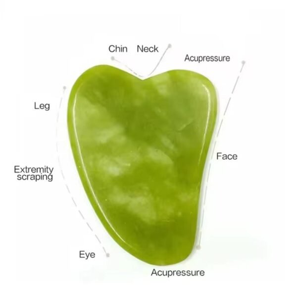 Flawless Jade Roller & Gua Sha Set – Natural Marble Stone Face Massager for Glowing, Firm, and Healthy-Looking Skin - Image 7